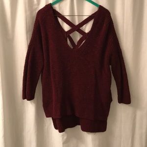 Express Criss-cross Sweater
